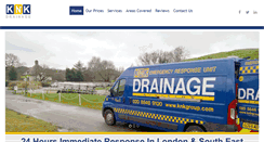 Desktop Screenshot of knkdrainage.com