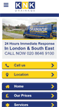 Mobile Screenshot of knkdrainage.com